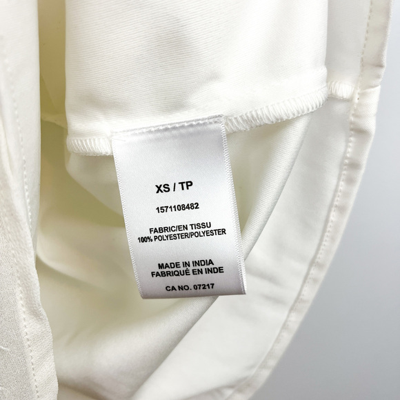 Sloane & Sadie Sleeveless White Beaded Blouse - Picture 4 of 10